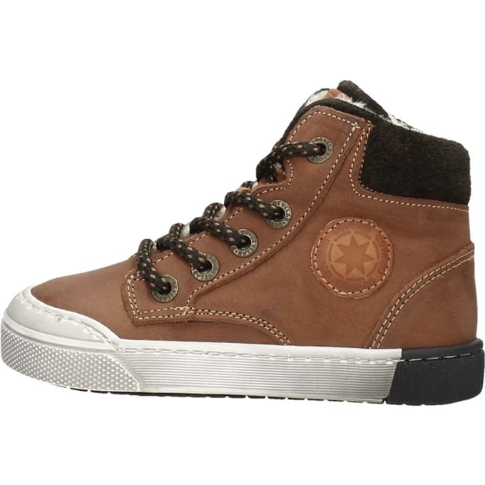 Develab Veterschoenen Hoog Veterschoenen Hoog - cognac - Maat 22