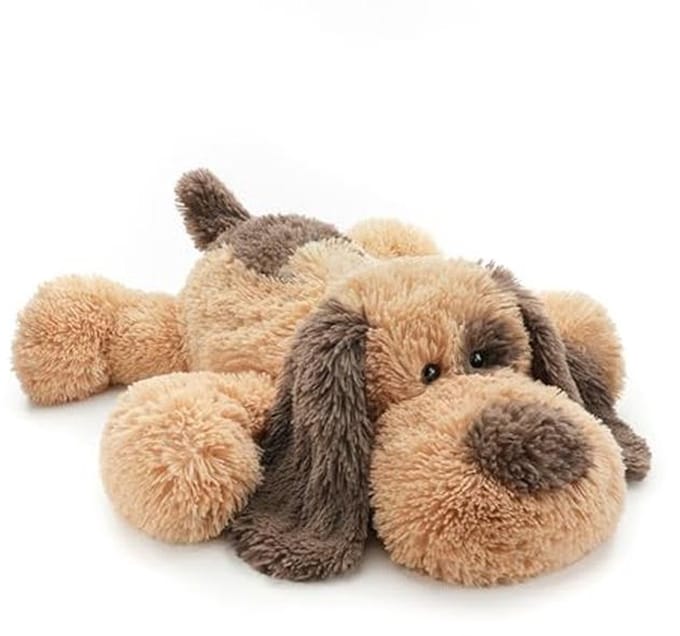 Zachte knuffelhond puppy, pluchen Beagle Labrador Retriever knuffeldier voor kinderen