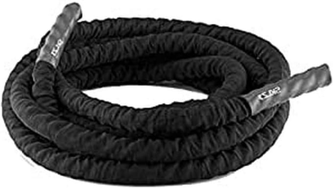 Fitness Touw - Trainings Touw - Kracht Training - Robuuste Constructie - 1.5 inch dik - Zwart