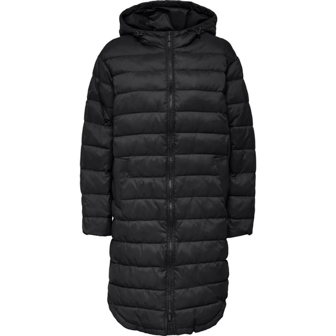 ONLY- Maat S -  ONLMELODY QUILTED COAT SHINY OTW Dames Jas