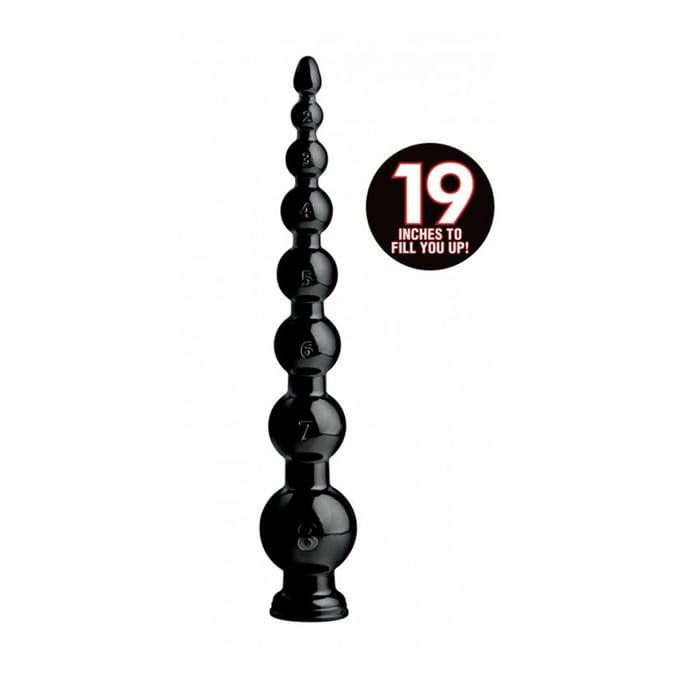 XR Brands - Graduated Coiled Hose - 19 / 48 cm