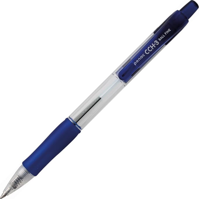 Penac Balpen - CCH-3 - 0.7mm - Blauw