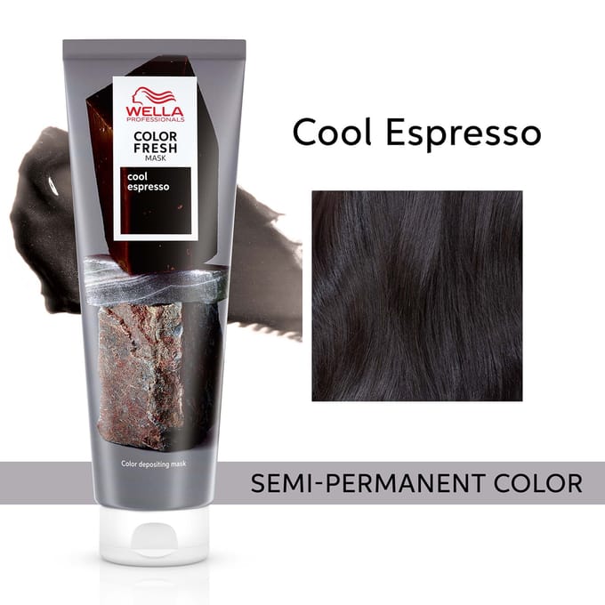Wella Professionals Care Color Fresh Semi-Permanent Kleurmasker - Cool Espresso 150 ml