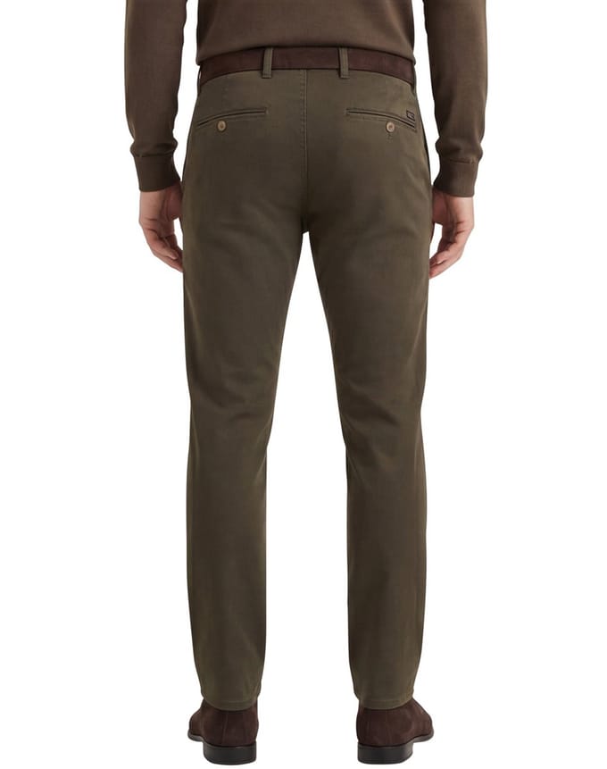 Brax katoenen broek groen