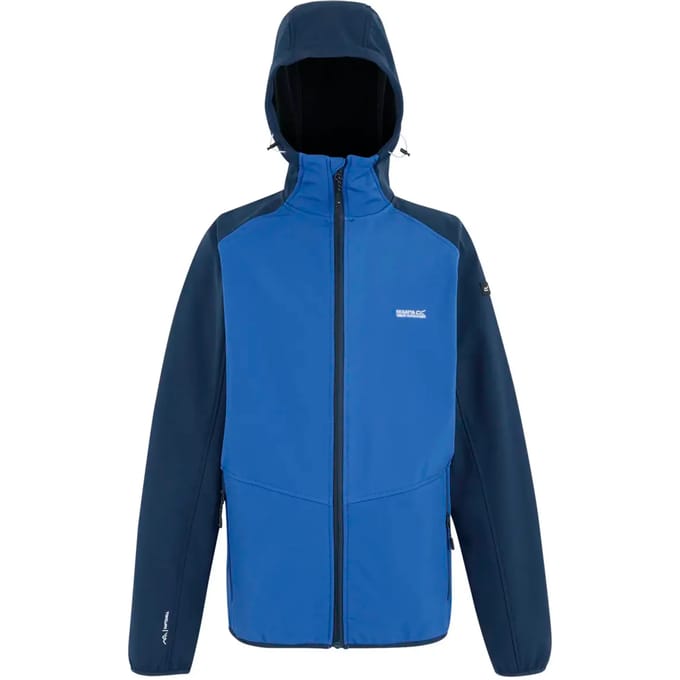 De Arec III waterafstotende wandelsoftshelljas voor heren
