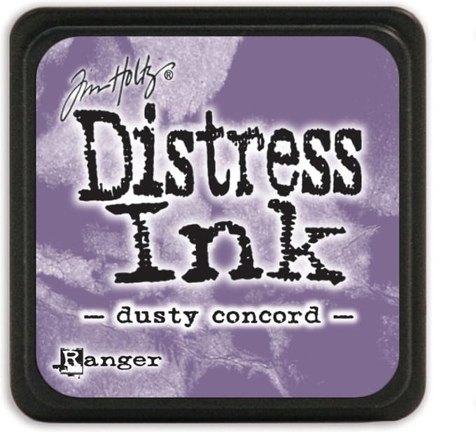 Tim Holtz - Ranger Distress Stempelkussen - Mini ink pad - Dusty concord - TDP39938