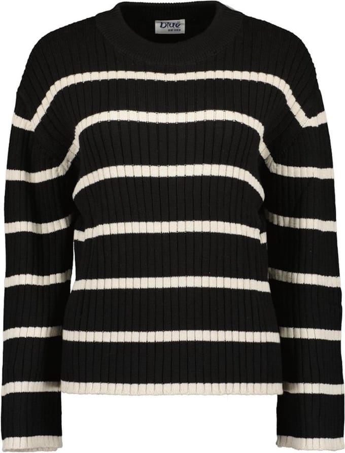 Blue Seven dames - Trui 247966 zwart streep maat 36