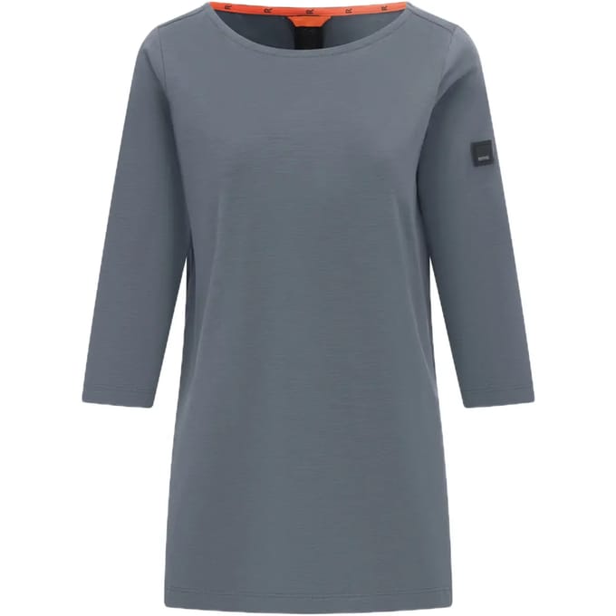 Dames Pevia T-shirt met 3/4 mouwen en relaxte pasvorm