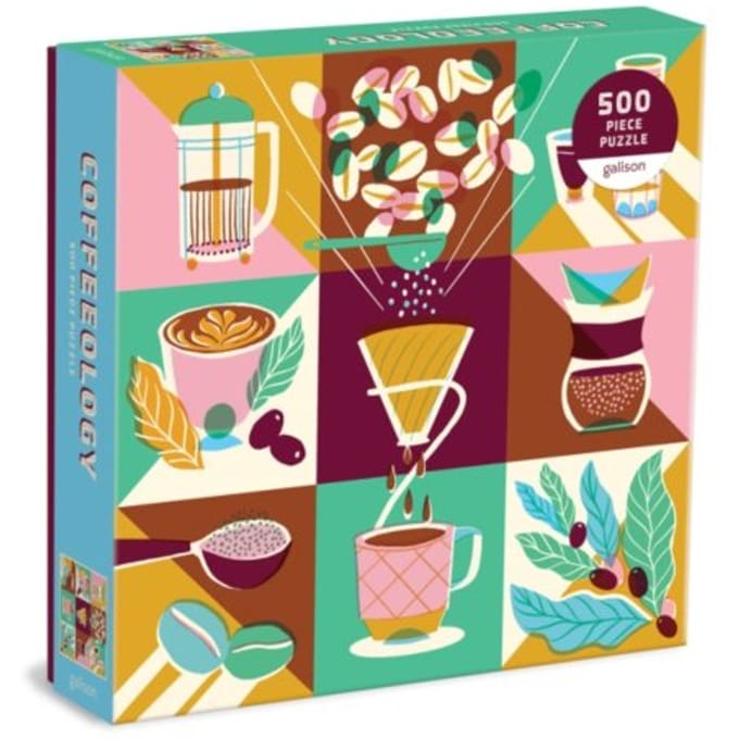 Coffeeology 500 Piece Puzzle - Galison