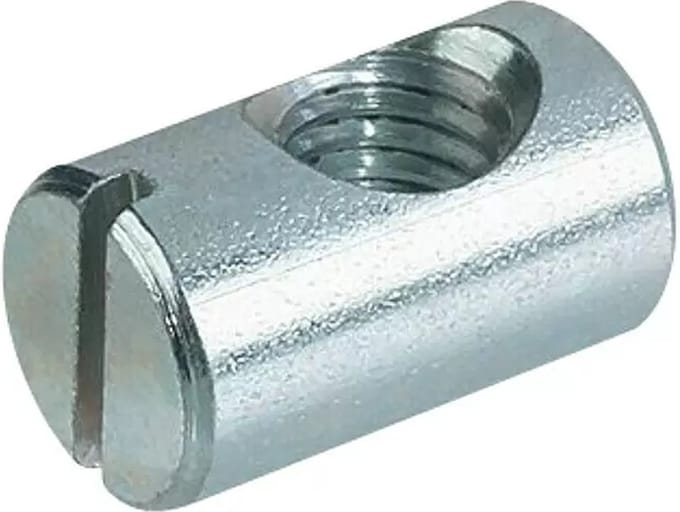 Homefix Dwarsmoer M6 staal vezinkt - 4 stuks - 14mm lang