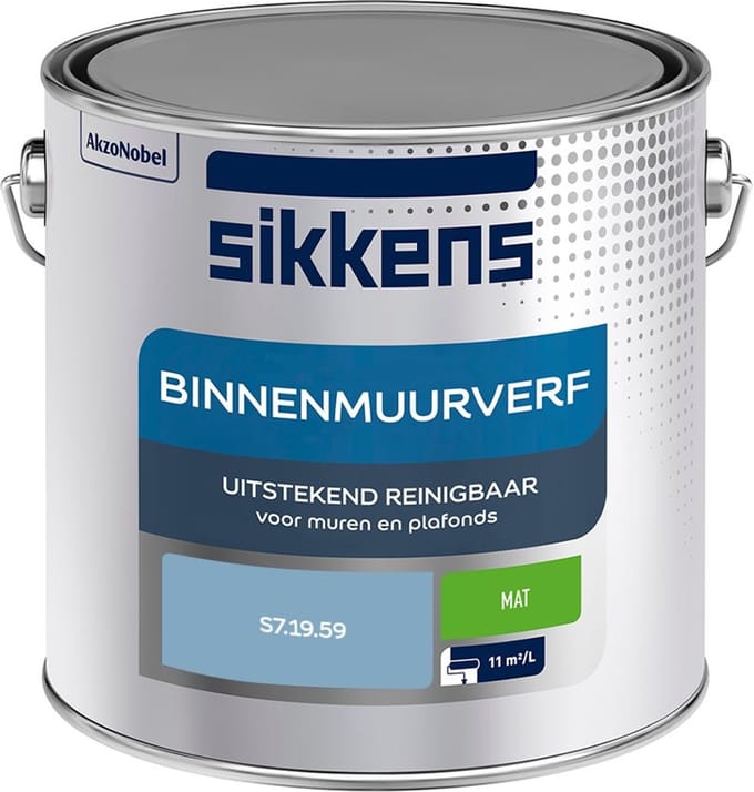Sikkens - Binnenmuurverf Mat - S7.19.59 - Mengverf - 2,5 L
