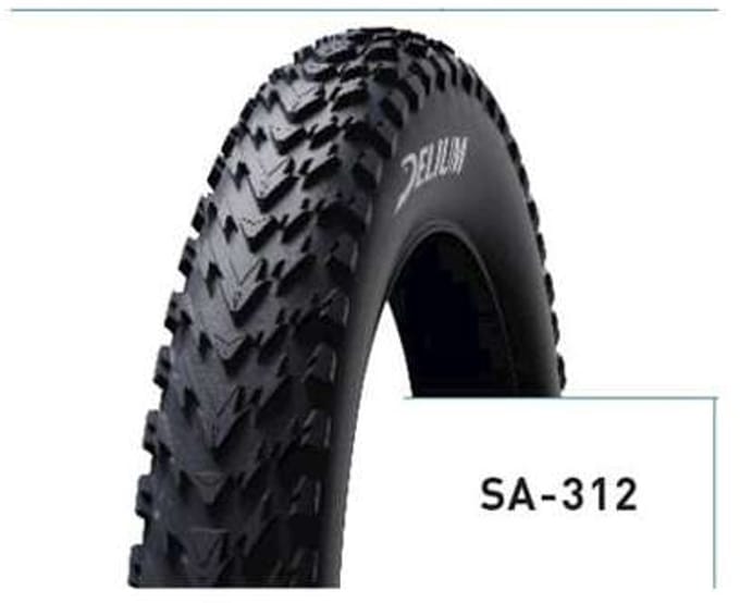 Delium btb Fatbike SA-312 Thundr 100-406 zwart