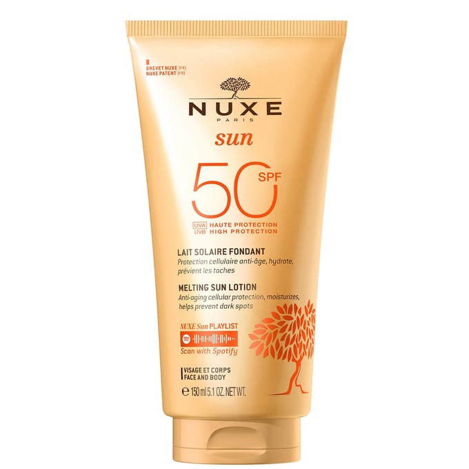 Nuxe Verfrissende Aftersunmelk Gelaat En Lichaam 400ml Nuxe - Nuxe Sun Verfrissende Aftersunmelk Gelaat En Lichaam 400ml