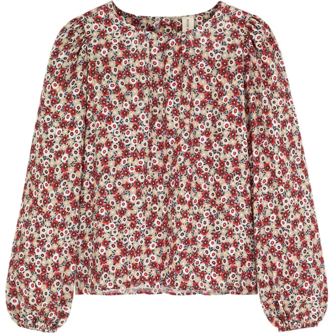 Meisjesblouse Kids on the Moon Camellia