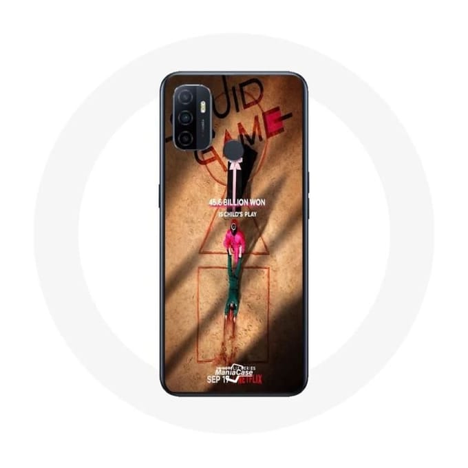 Oppo A53 hoesje Squid Game Series soldaatposter