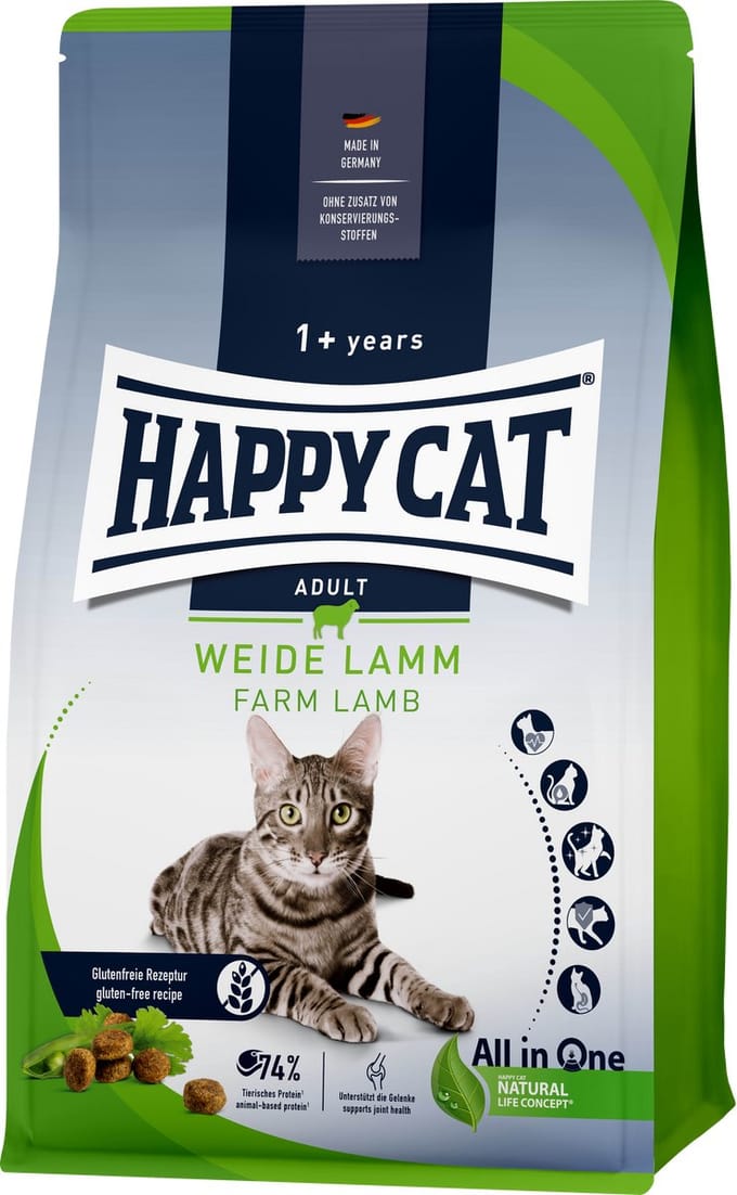 Happy Cat Culinary Adult Kattenvoer - Lam - 4 kg