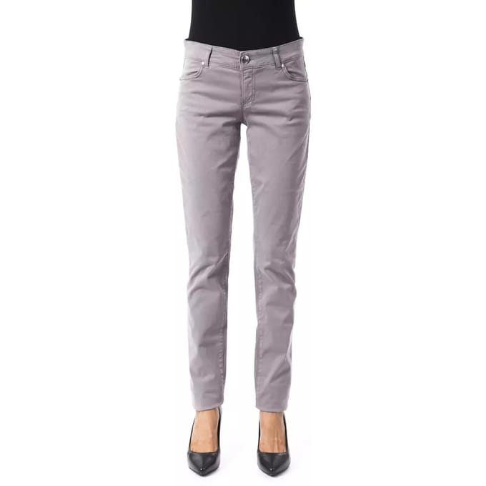 Grijze Rechte Pants