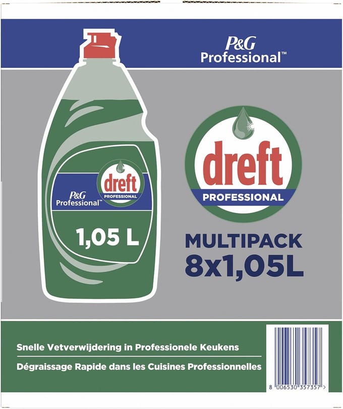 Dreft handafwasmiddel Original 1,05 liter 8 stuks (8006530357357)