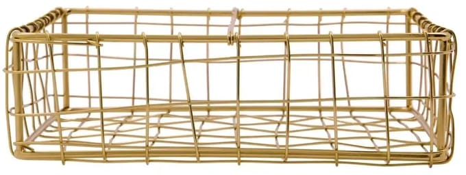 House Doctor - Napkin basket - HDBring - Golden