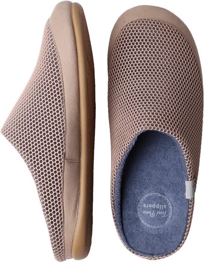 Herenslippers van mesh | NIUE-GC