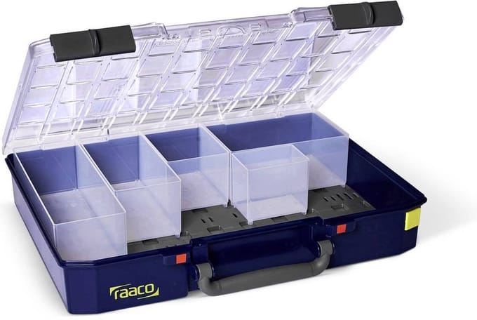 raaco CL LMS 80 5x10-0/DLU Assortimentskoffer (b x h x d) 413 x 83 x 330 mm 1 stuk(s)