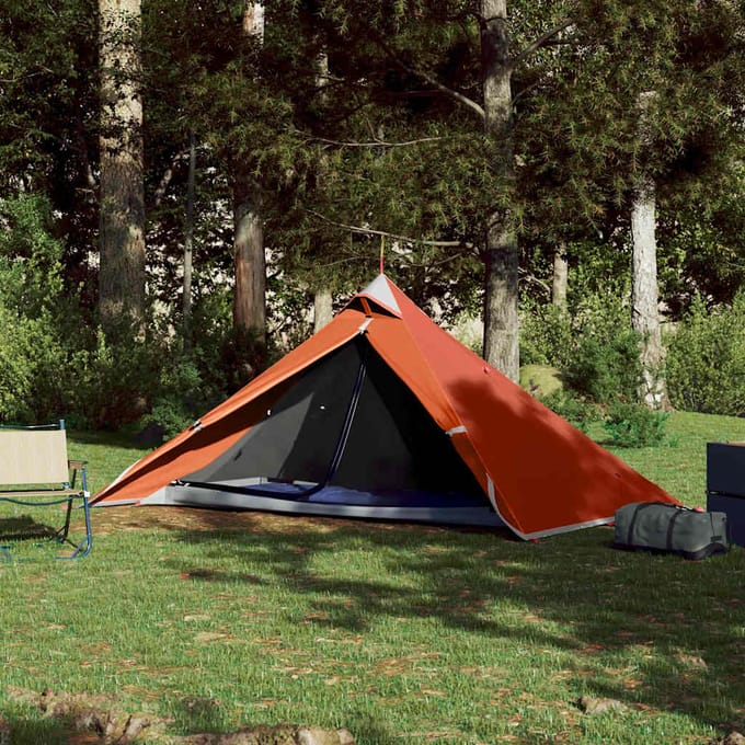 vidaXL - Hangende - tipi - tent - 1-persoons - waterdicht - oranje