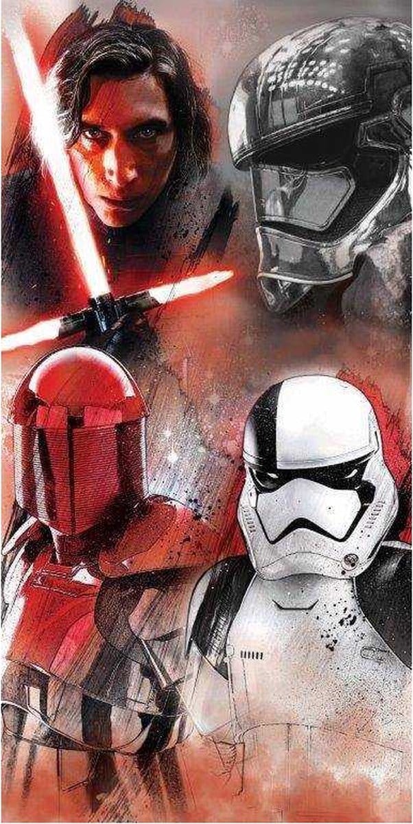 Star Wars strandlaken - 140 x 70 cm. - Starwars handdoek