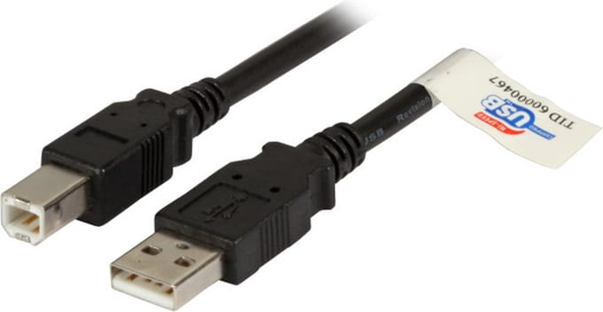 EFB NORDIC EFB-Elektronik Premium - USB cable - USB to USB Type B - 1 m