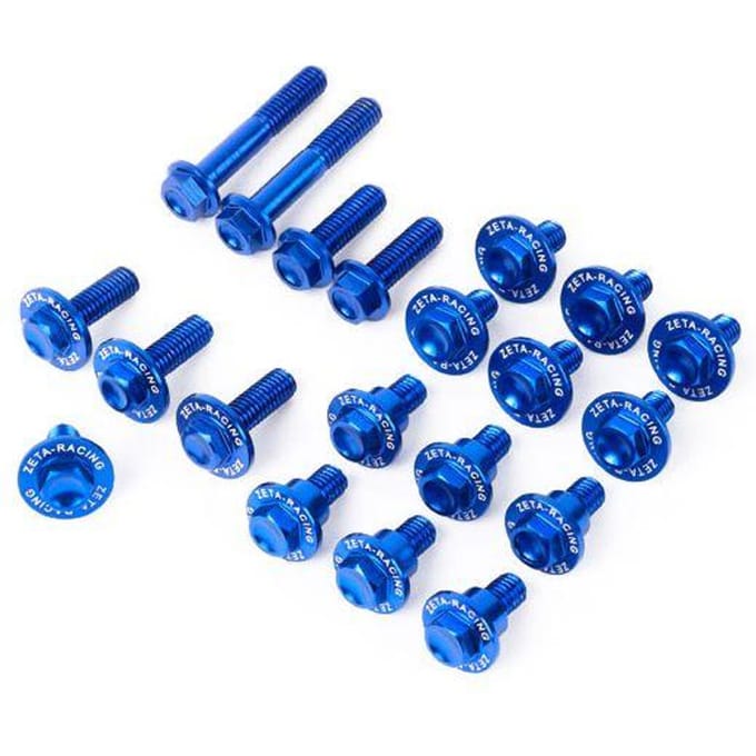 Spel van aluminium en plastic bouten Zeta Racing Ze88-5666