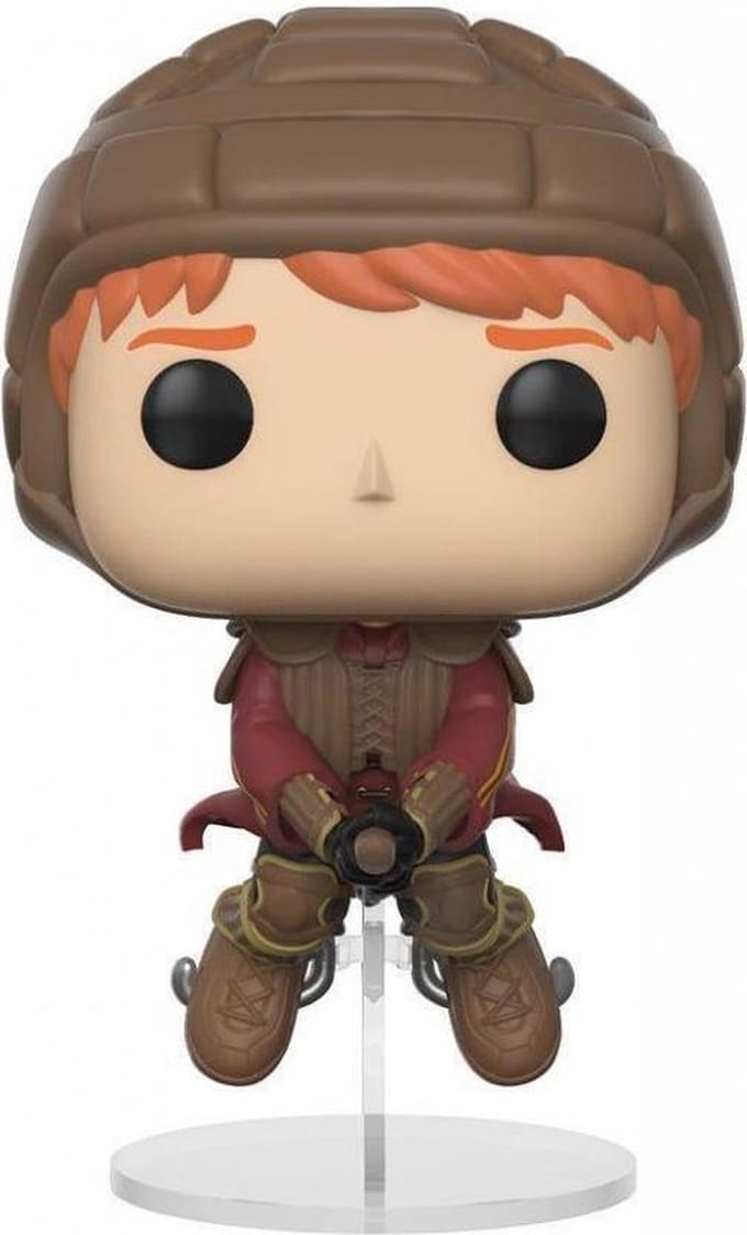 Funko: Pop! Harry Potter Ron on Broom  - #54 Verzamelfiguur