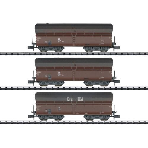 MiniTrix 18269 N 3-delige set zelflossers Kokstransport deel 3 van de DB