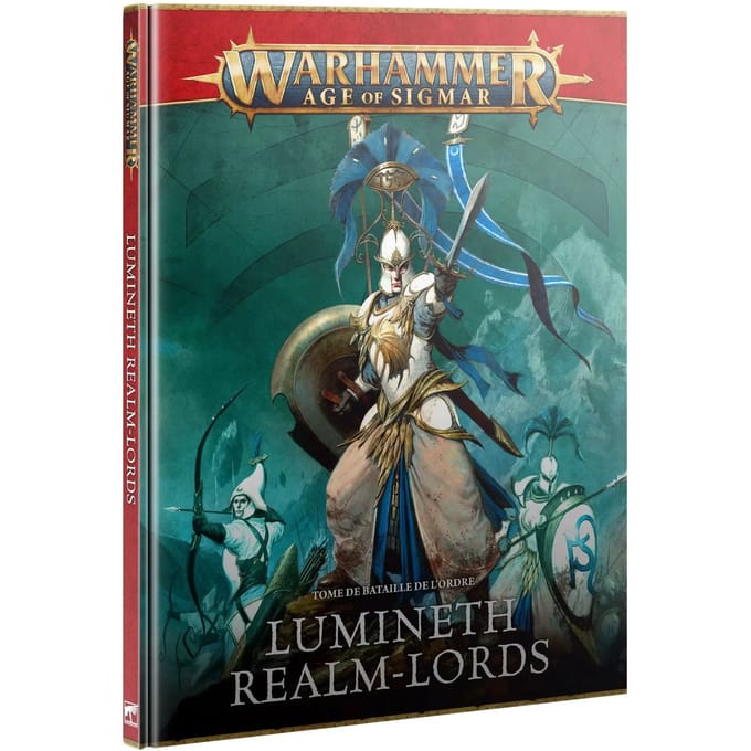 Beeldjes Games Workshop Warhammer AoS - Battletome V.4 Lumineth Realm-lords (Fr)