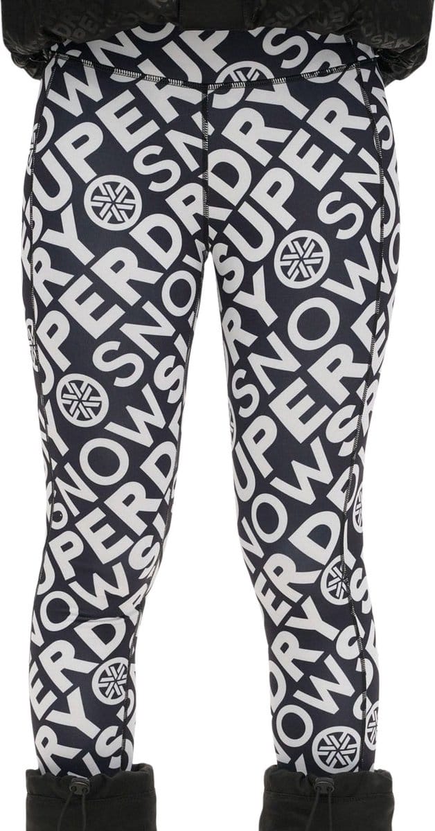 Superdry Base Layer Thermolegging Dames - Maat 8