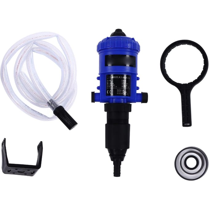 G3/4 Buitenschroefdraad Meststofinjector Verstelbare Chemische Vloeistof Doseerder Dispenser 5?21 procent white
