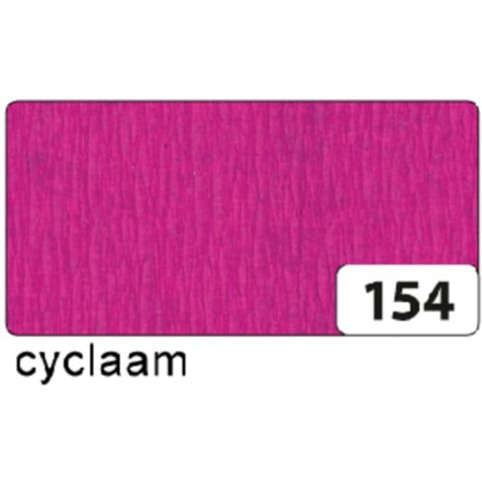 Crêpepapier folia 50x250cm 10vel 154 donkerroze