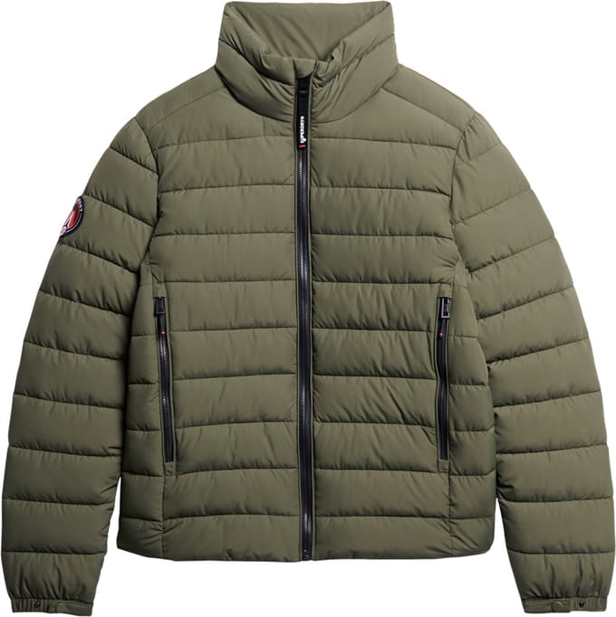 Superdry FUJI EMB PADDED JACKET Heren Jas - Maat XL