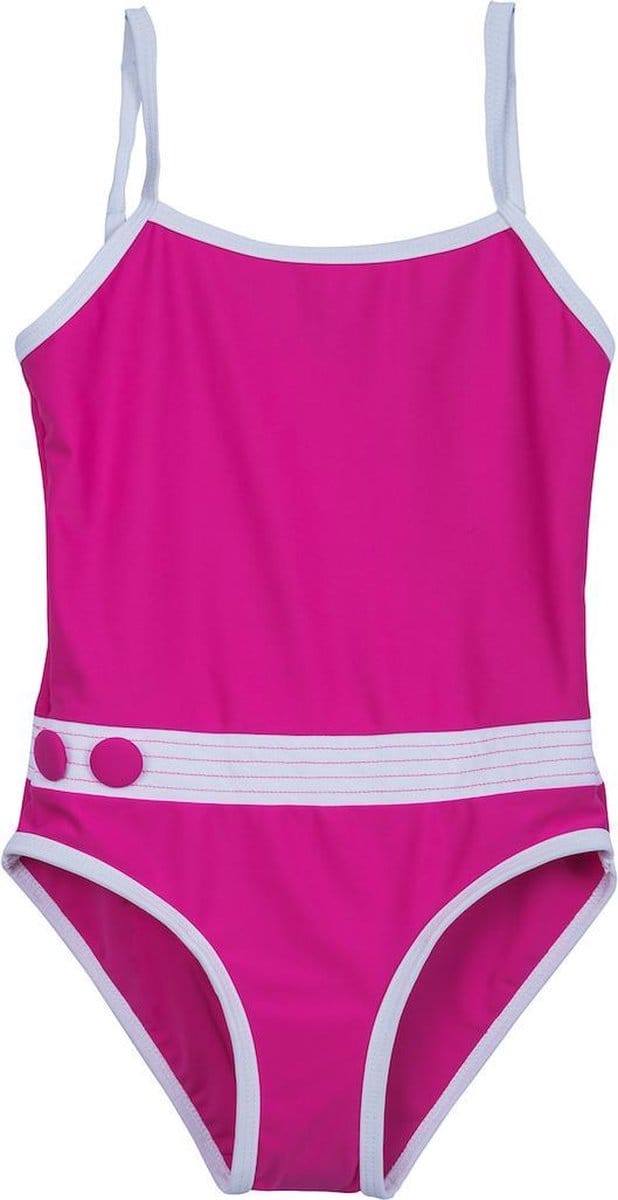 Badpak met 2 knoppen Roze 170-176