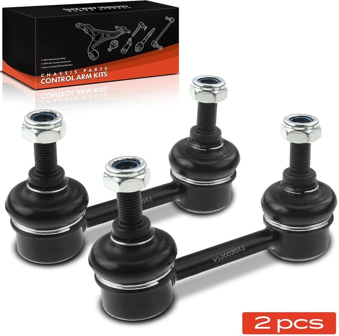 Frankberg 2x Stabilisatorstang Koppeling Achteras L/R voor Mitsubishi
