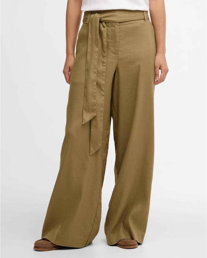 Barbour Rowane linnen broek