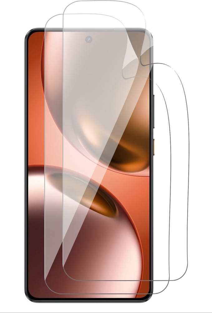Screenprotector geschikt voor Realme GT 7 - 2x FlexGuard Screen Protector