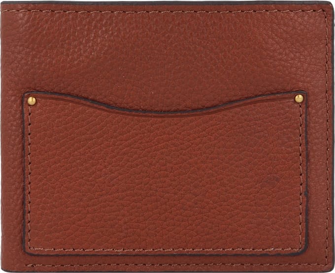 FOSSIL Kaarthoes Anderson Bifold Medium Brown Bruine