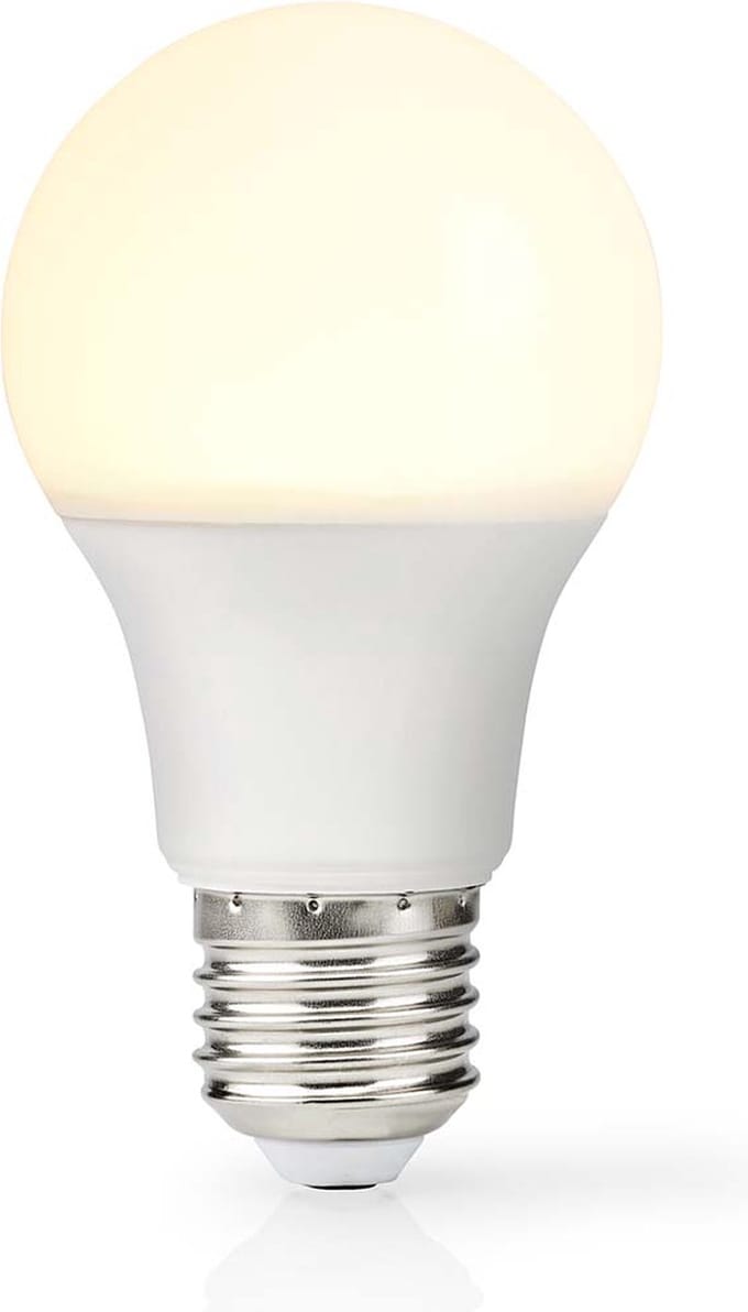 Nedis LED-Lamp E27 - A60 - 8.0 W - 806 lm - 2700 - Warm Wit - Retrostijl - Frosted - 3 Stuks