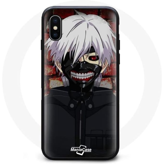Coque - Tokyo Ghoul - Iphone XS Max - Souple - Noir - Mixte