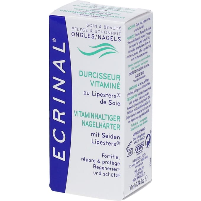 Ecrinal Nagelverharder + Vitamines 10 Oplossing