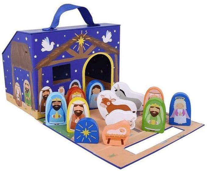 Sevi Speelkoffer Kerststal