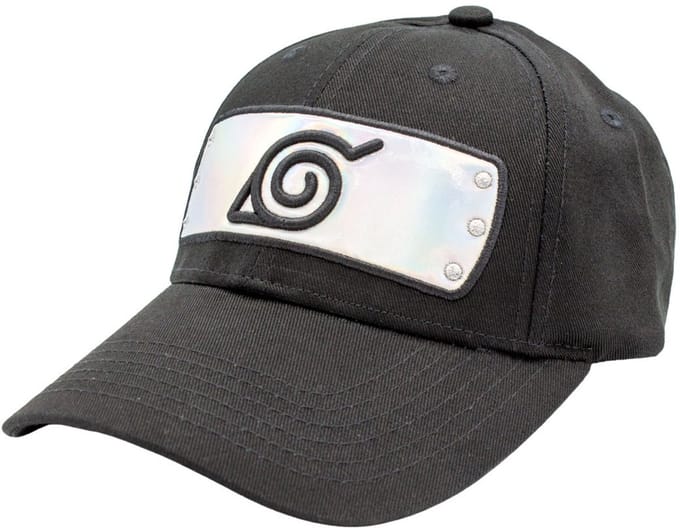 Boruto - Konoha Logo - Baseball Pet - Zwart