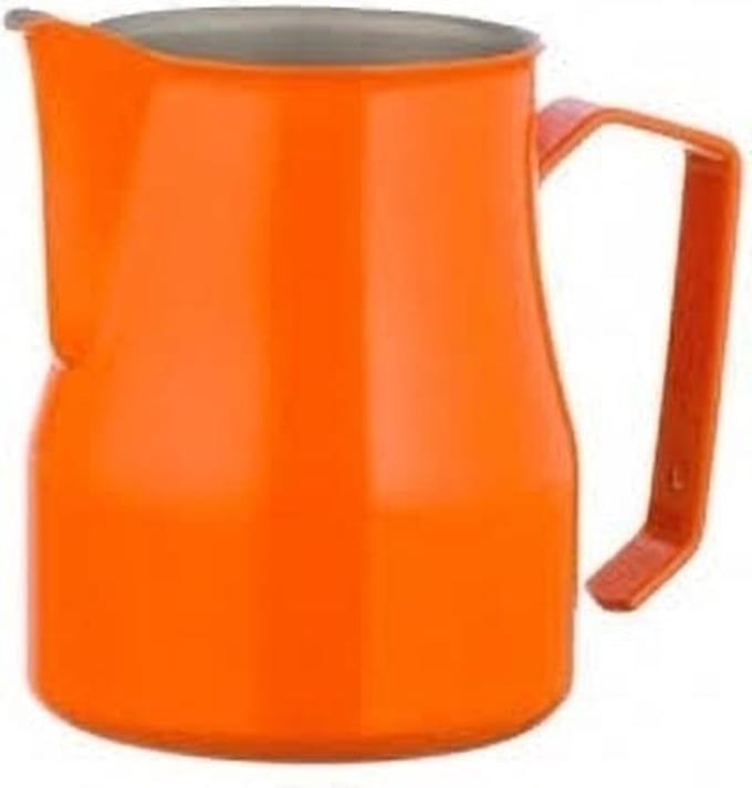 Motta Milk Pitcher - Orange - 350ml - Melkopschuimkan Oranje 35 cl