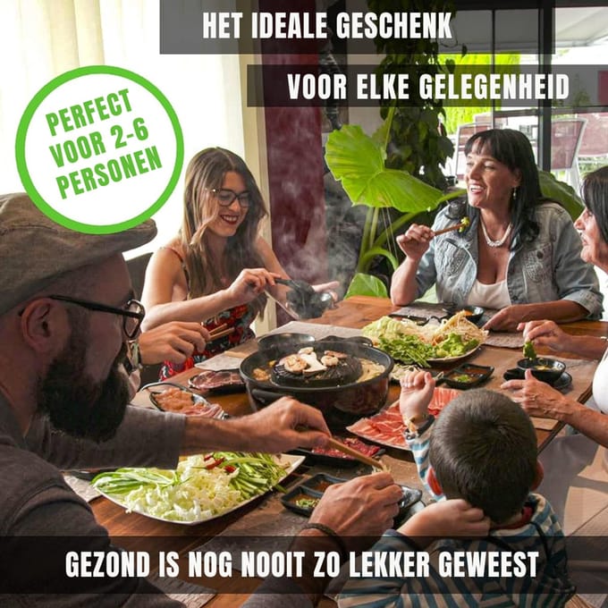 RONN® Hotpot Electrisch - Hotpot - Zwart - ‎ 17cm x 13cm x 5cm; 3.8 kg