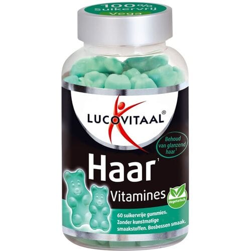 Lucovitaal Haar Vitamines Gummies Suikervrij