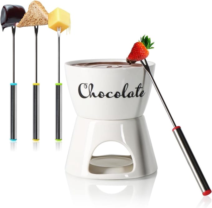 Chocoladefontein - Chocoladefondue -Wit